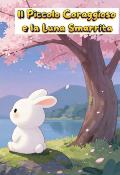 Copertina del libro per bambini Il Piccolo Coraggioso e la Luna Smarrita di Simone Domenici